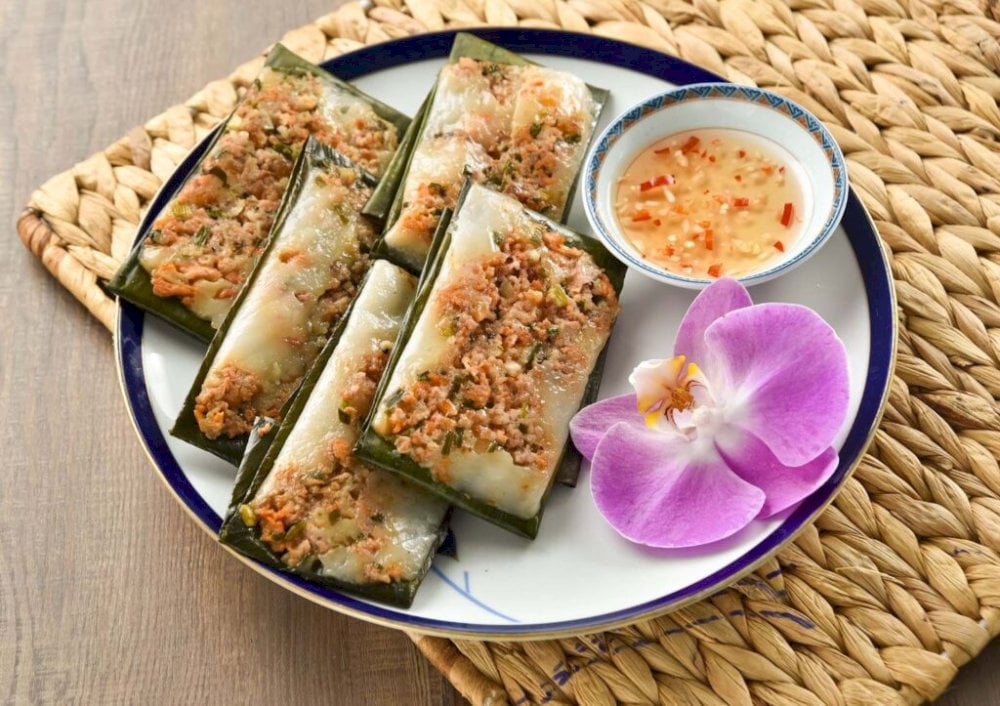 Những chiếc bánh nậm đậm đà hương vị thịt và nấm